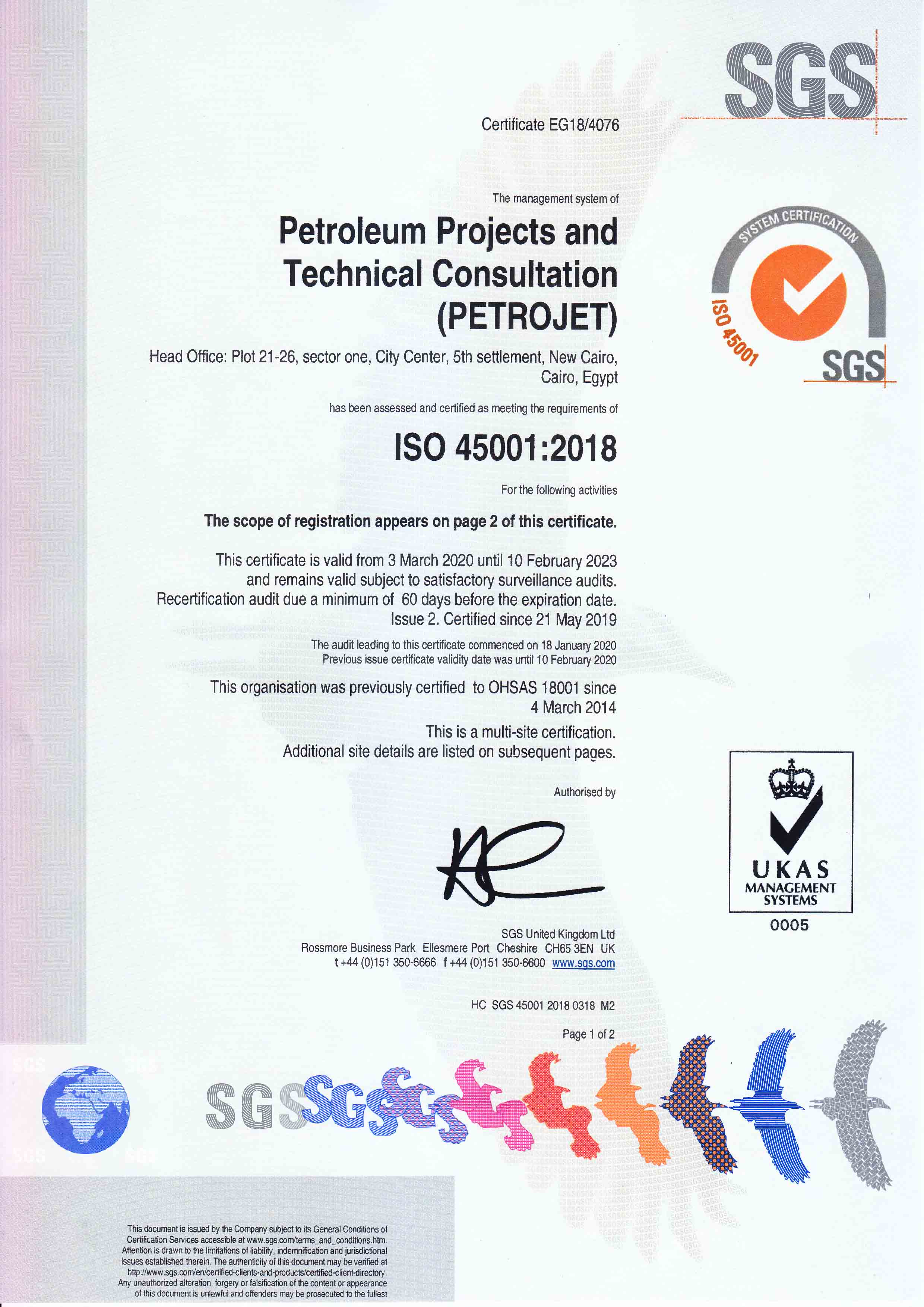 ISO 45001:2018
